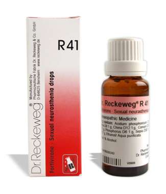 DR. RECKEWEG R41 SEXUAL WEAKNESS DROP