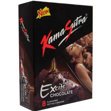 KAMASUTRA EXCITE CONDOM CHOCOLATE