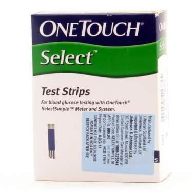ONE TOUCH SELECT TEST STRIP