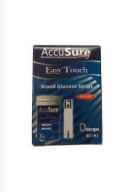 DR. GENE ACCUSURE EASY TOUCH BLOOD GLUCOSE STRIPS