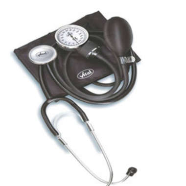 VITAL HS 50A ANEROID BP MONITOR WITH STETHOSCOPE
