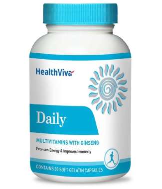 HEALTHVIVA DAILY MULTIVITAMIN WITH GINSENG CAPSULE