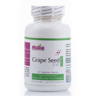 ZENITH NUTRITION GRAPE SEED EXTRACT 150MG CAPSULE