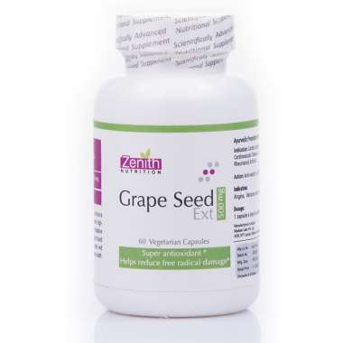 ZENITH NUTRITION GRAPE SEED EXTRACT 500MG CAPSULE