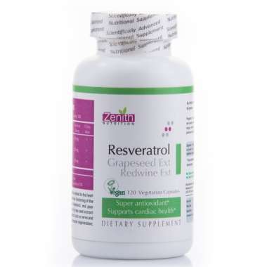 ZENITH NUTRITION RESVERATROL, GRAPE SEED EXTACT & REDWINE EXTRACT CAPSULE