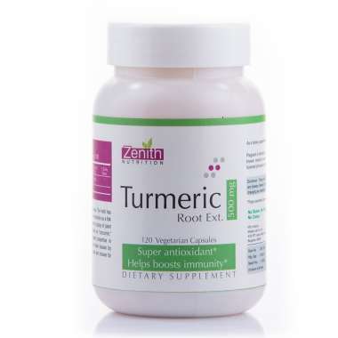 ZENITH NUTRITION TURMERIC ROOT EXT 500MG CAPSULE