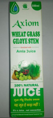 AXIOM WHEAT GRASS GILOYE STEM JUICE