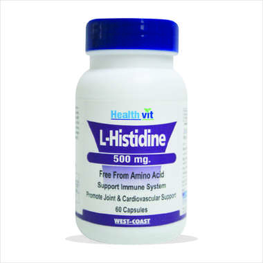 HEALTHVIT L- HISTIDINE 500MG CAPSULE
