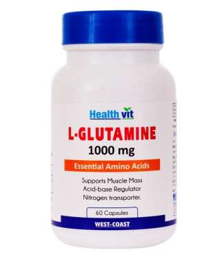 HEALTHVIT L- GLUTAMINE 1000MG CAPSULE
