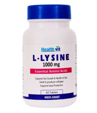 HEALTHVIT L- LYSINE 1000MG TABLET