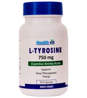 HEALTHVIT L- TYROSINE 750MG CAPSULE