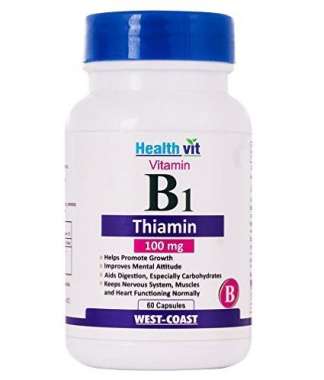 HEALTHVIT VITAMIN B1 100MG CAPSULE