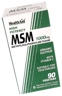 HEALTHAID MSM 1000MG TABLET