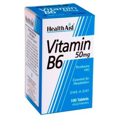 HEALTHAID VITAMIN B6 50MG TABLET