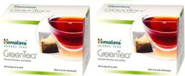HIMALAYA GREEN TEA SACHET PACK OF 2