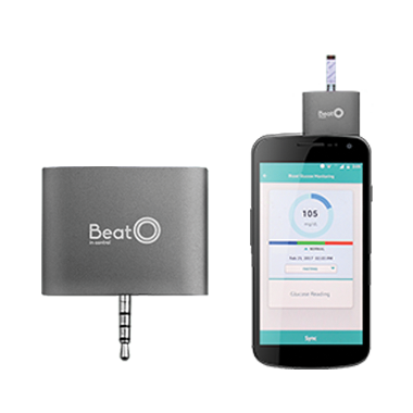 BEATO SMART PHONE GLUCOMETER WITH 20 STRIPS