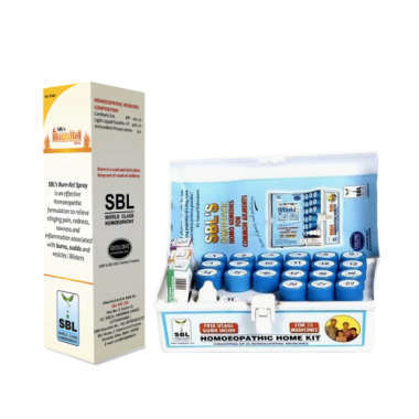 SBL119 HOMEOPATHIC HOME KIT WITH BURN SPRAY (COMBO OF 2)