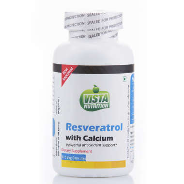 VISTA NUTRITION RESVERATROL WITH CALCIUM CAPSULE