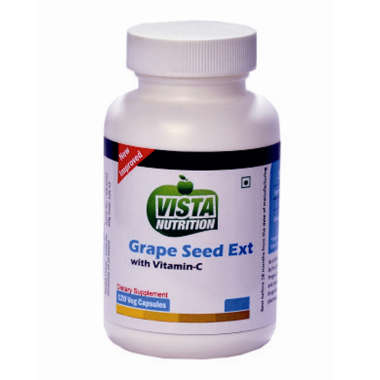 VISTA NUTRITION GRAPE SEED EXTRACT WITH VITAMIN-C CAPSULE