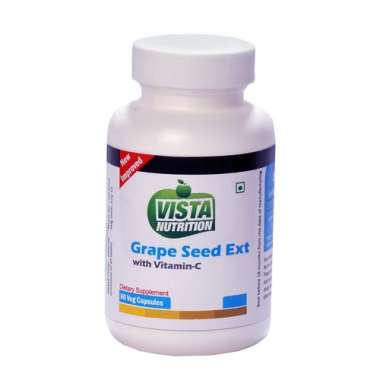 VISTA NUTRITION GRAPE SEED EXTRACT WITH VITAMIN-C CAPSULE