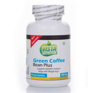 VISTA NUTRITION GREEN COFFEE BEAN PLUS 400MG CAPSULE