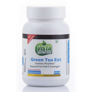 VISTA NUTRITION GREEN TEA EXTRACT 400MG CAPSULE