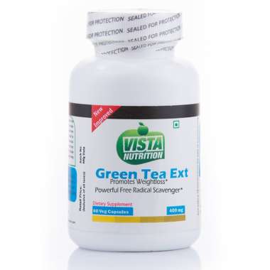 VISTA NUTRITION GREEN TEA EXTRACT 400MG CAPSULE