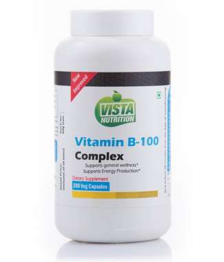 VISTA NUTRITION VITAMIN B-100 COMPLEX CAPSULE