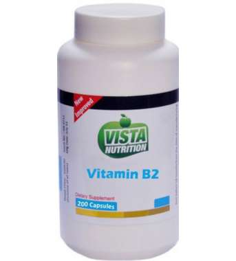 VISTA NUTRITION VITAMIN B2 CAPSULE