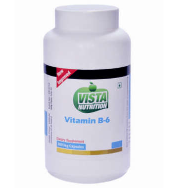 VISTA NUTRITION VITAMIN B6 CAPSULE