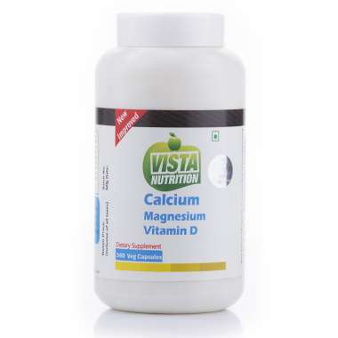 VISTA NUTRITION CALCIUM MAGNESIUM & VITAMIN D CAPSULE