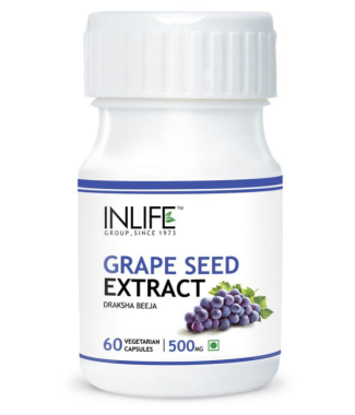 INLIFE GRAPE SEED EXTRACT 500MG CAPSULE