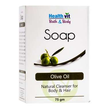 HEALTHVIT BATH & BODY OLIVE OIL SOAP
